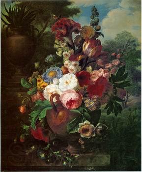unknow artist Floral, beautiful classical still life of flowers.118 France oil painting art